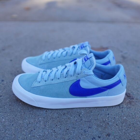 Nike SB Zoom Blazer Low Pro GT Grant Taylor Blue Skate Shoes 5.5M 7.5 DC7695-402 main image 6